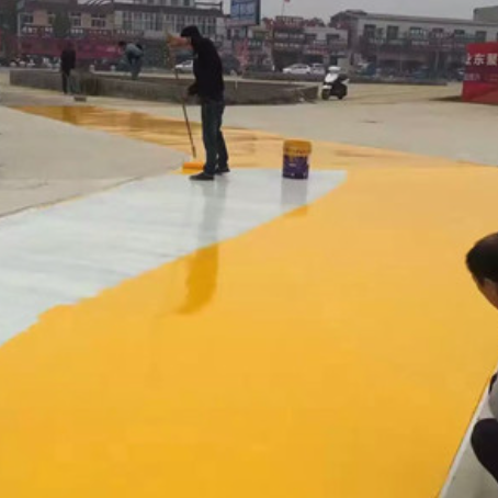 海北彩色路面喷涂翻新的使用寿命多长