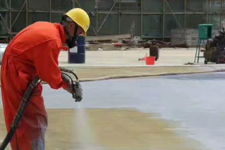 海北彩色路面喷涂是一种为路面